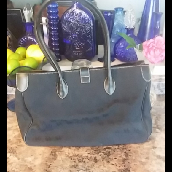 Dooney & Bourke Canvas & Leather Tote - Picture 11 of 14